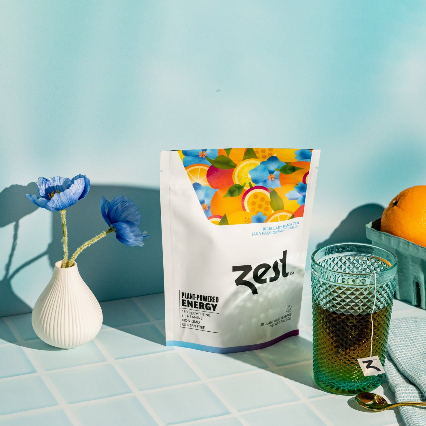 Blue Lady Tea bags