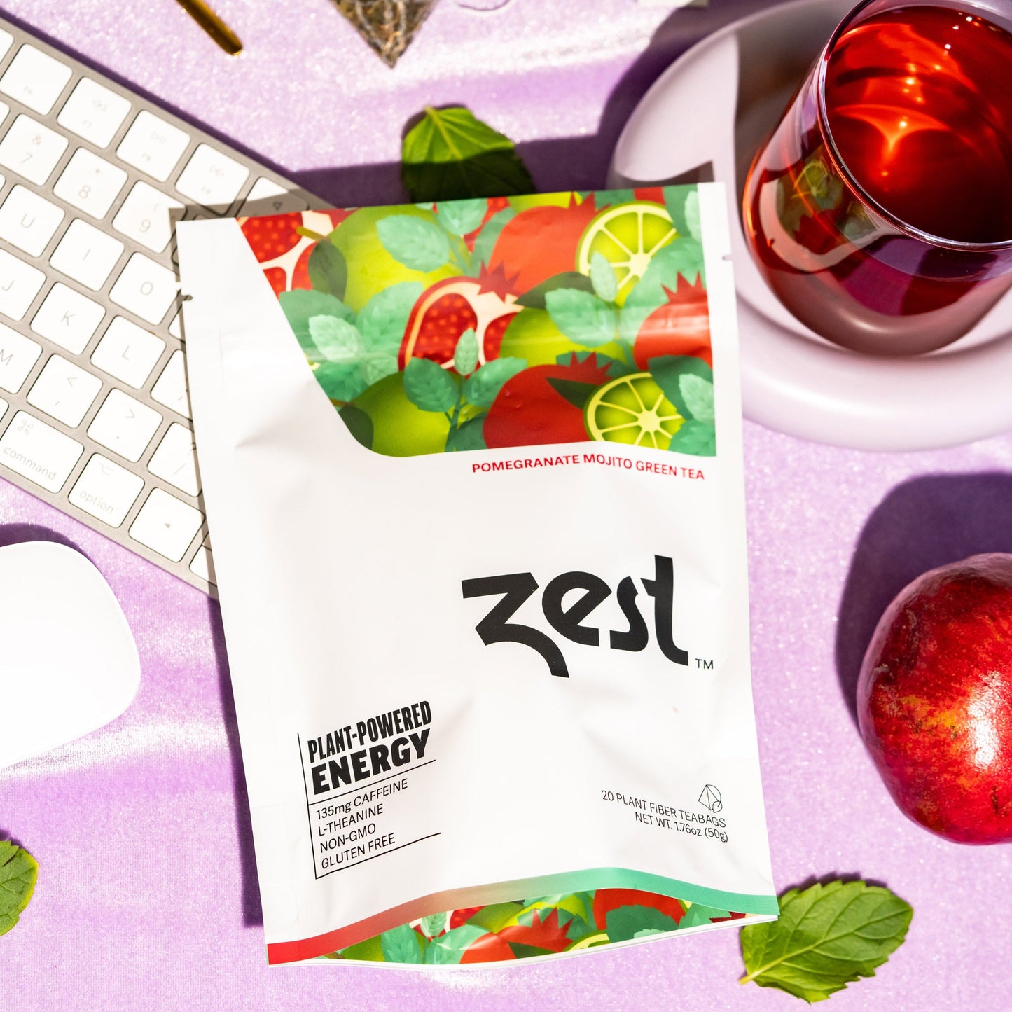 Pomegranate Mojito Tea Bags